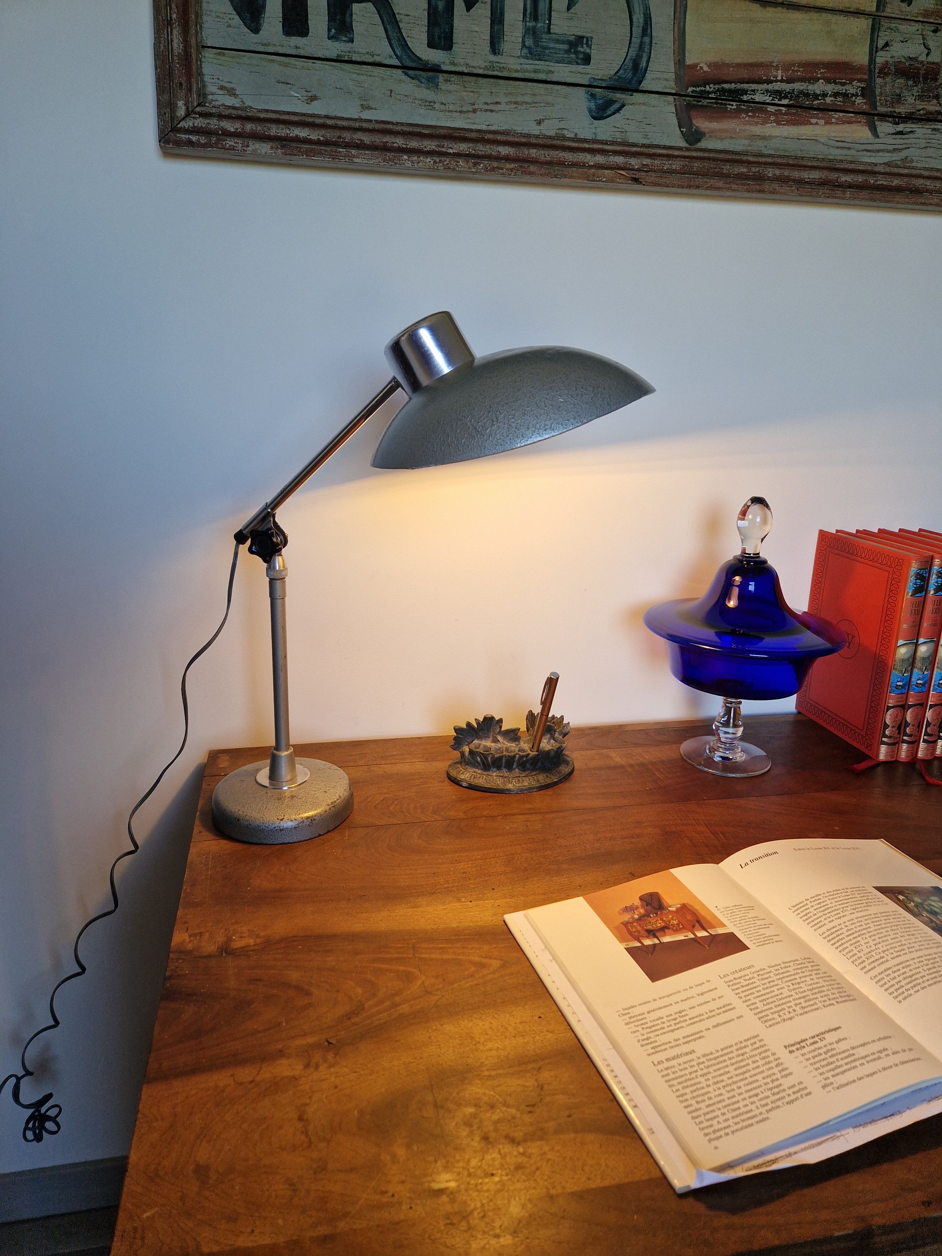 SOLR desk lamp by Ferdinand Solère