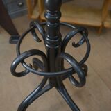 Old curved wooden parrot coat rack 1920