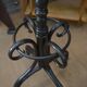 Old curved wooden parrot coat rack 1920