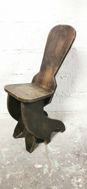 Brutalist chair
