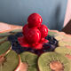 Fruit tart dish barbotine "fruit tart" Silea