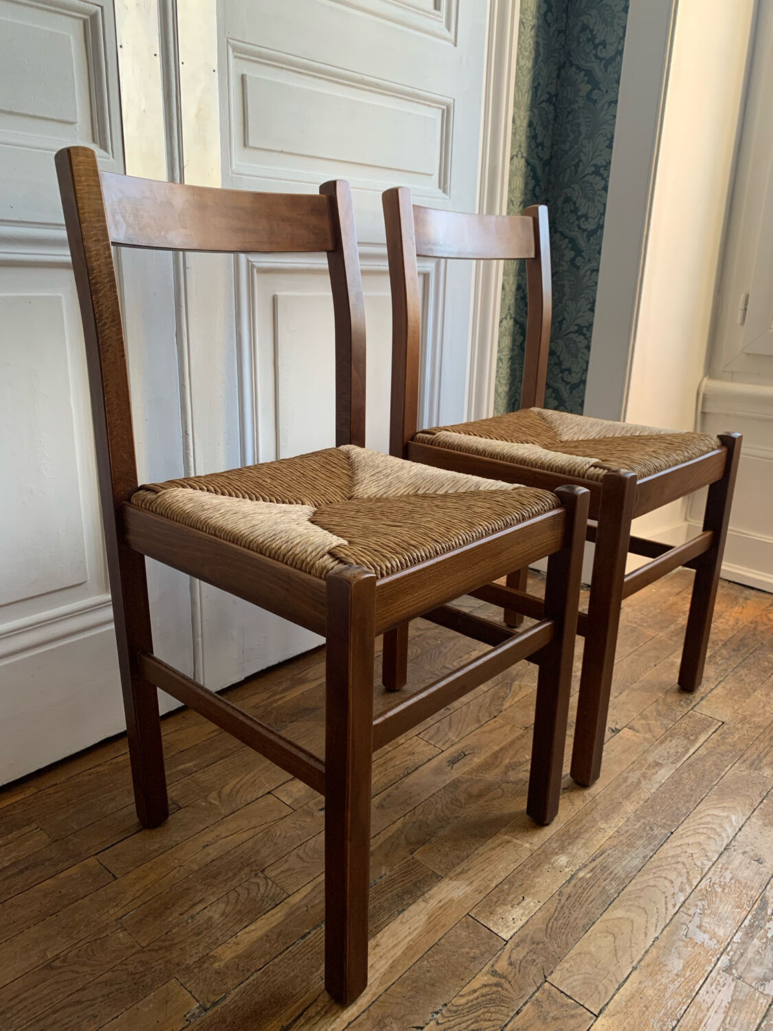 Paire de chaises Vintage