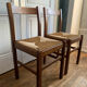 Paire de chaises Vintage