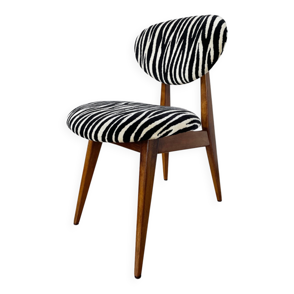 Chaise vintage Zebra type 200/128 par Juliusz Kedziorek, Europe, 1960s