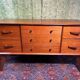 Mid century retro vintage teak small sideboard by Alfred Cox 1960