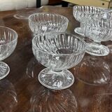 Set of 6 ice cream cups
