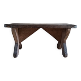 Small wooden bench