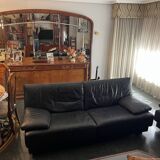 Leather sofa set