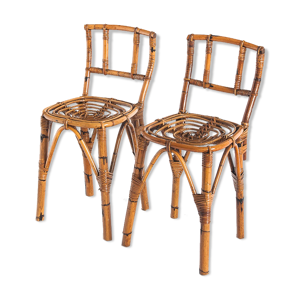paire de chaises vintage