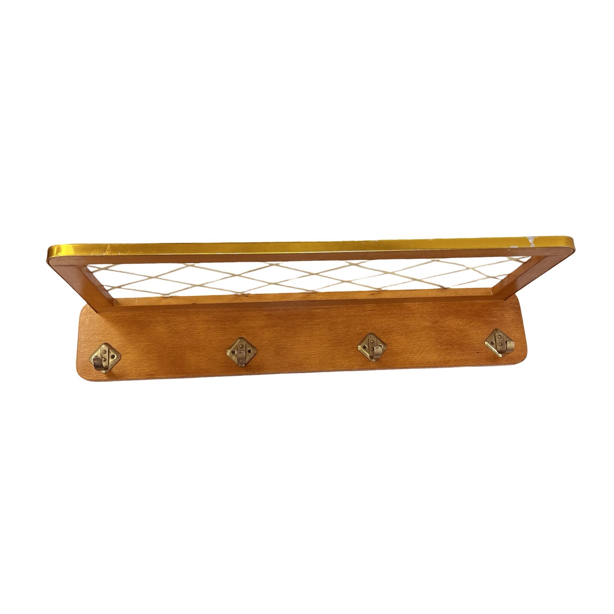 Porte-manteau Rudi Volket, Bruxelles, design moderne du milieu du siècle, Allemagne, années 1950.