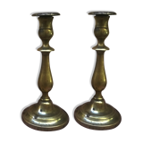 Pair of Louis-Philippe period candlesticks