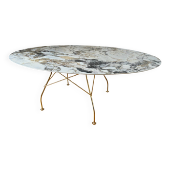 Kartell oval ceramic dining table
