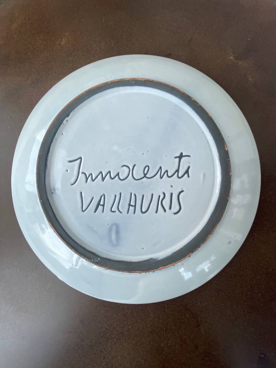 Ceramics signed Jacques Innocenti