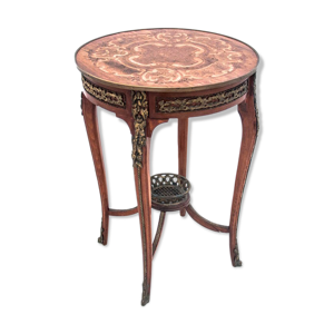 table incrusté, Europe - 1900