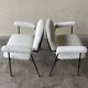 Pair of chairs CM197 by Pierre Paulin, in curly wool