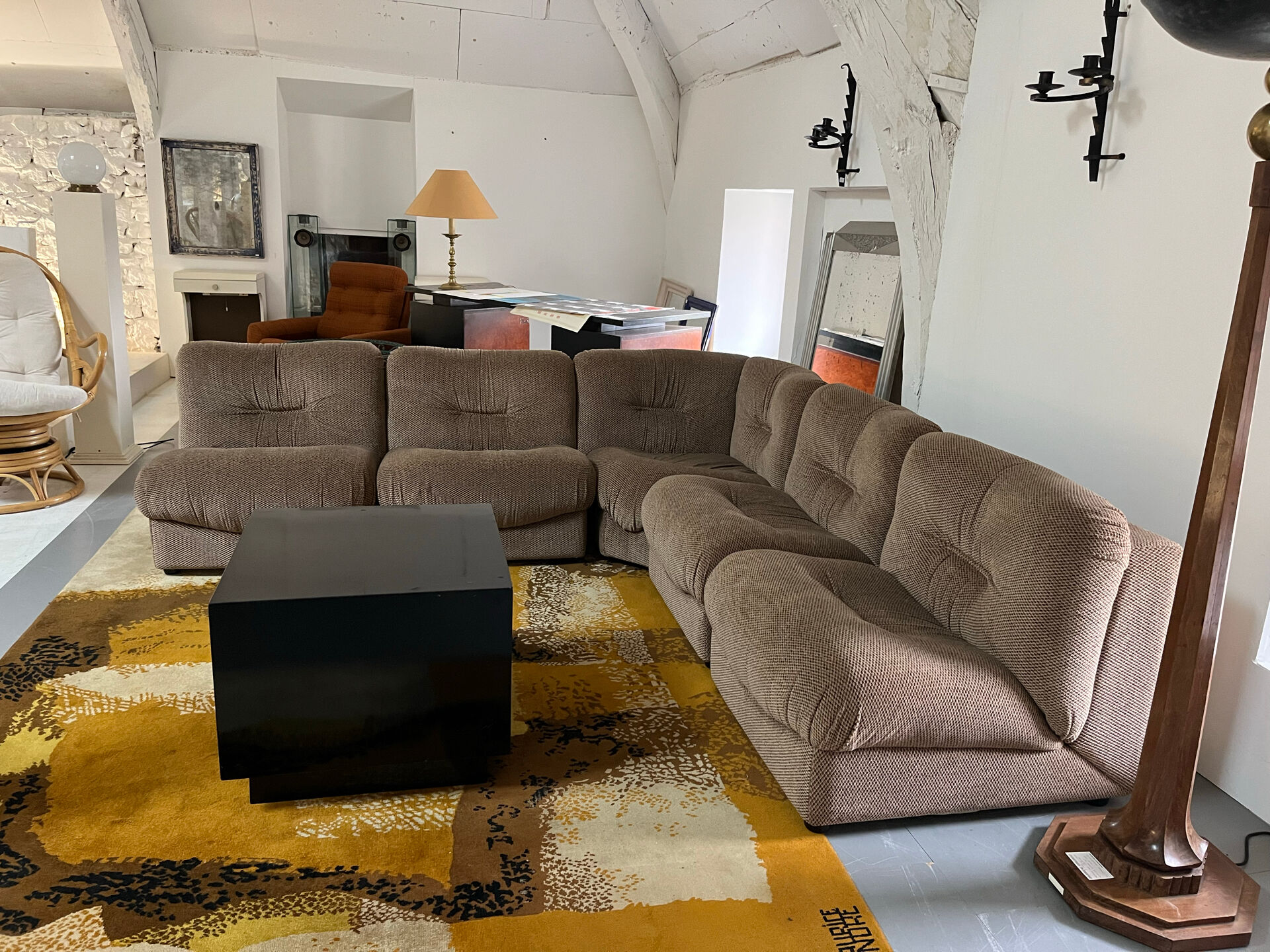 Modular corner sofa 1970s Italy