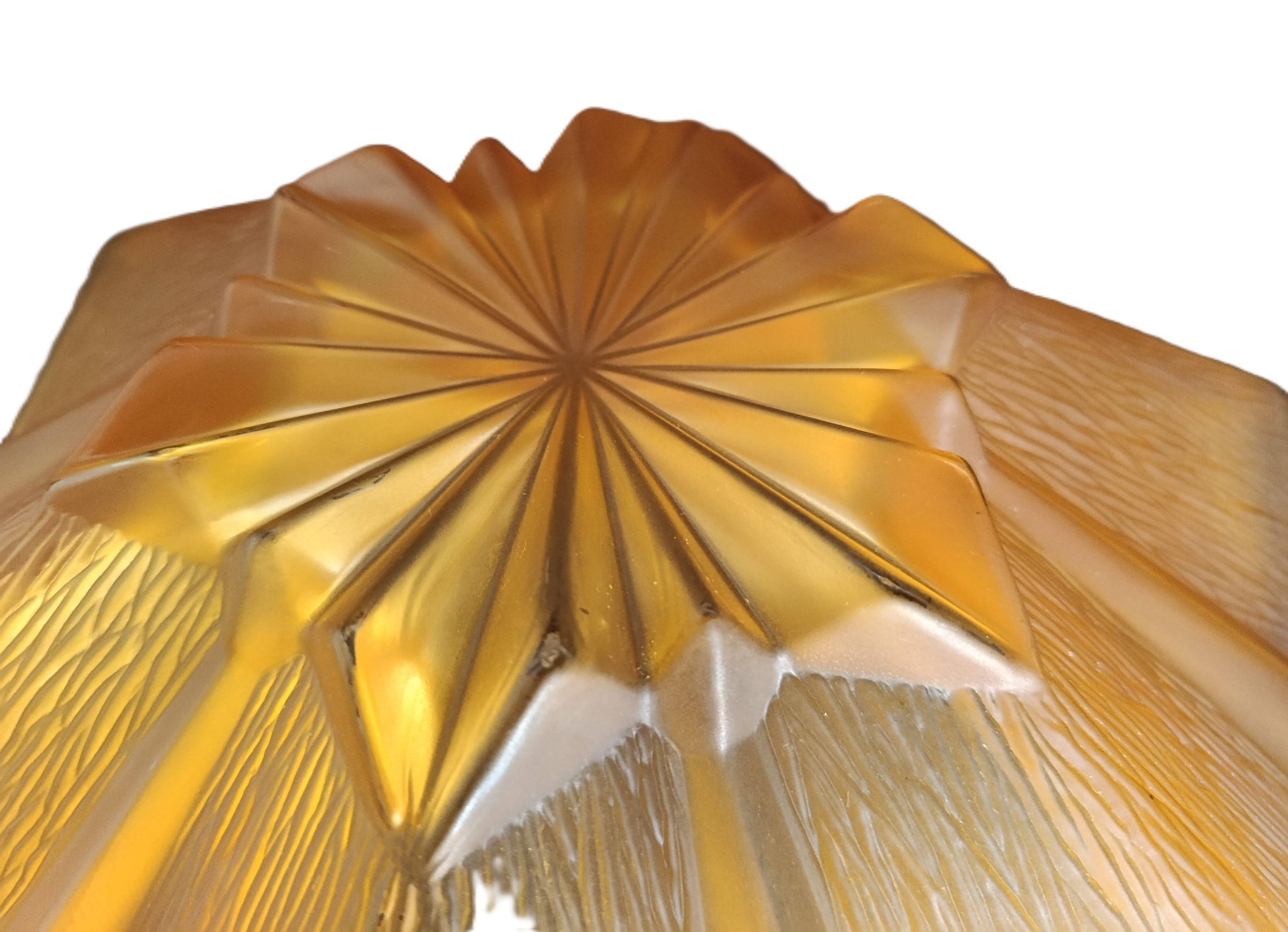 Walther Glass star-shaped glass centrepiece