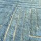 Berber Moroccan Mrirt blue wool rug