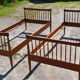 Paire de lits scandinaves