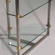 Peter Ghyczy 1970 corner cabinet – iconic stainless steel & aluminum model R16