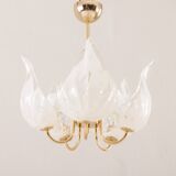 Murano glass chandelier by La Murina, Italy 1970s