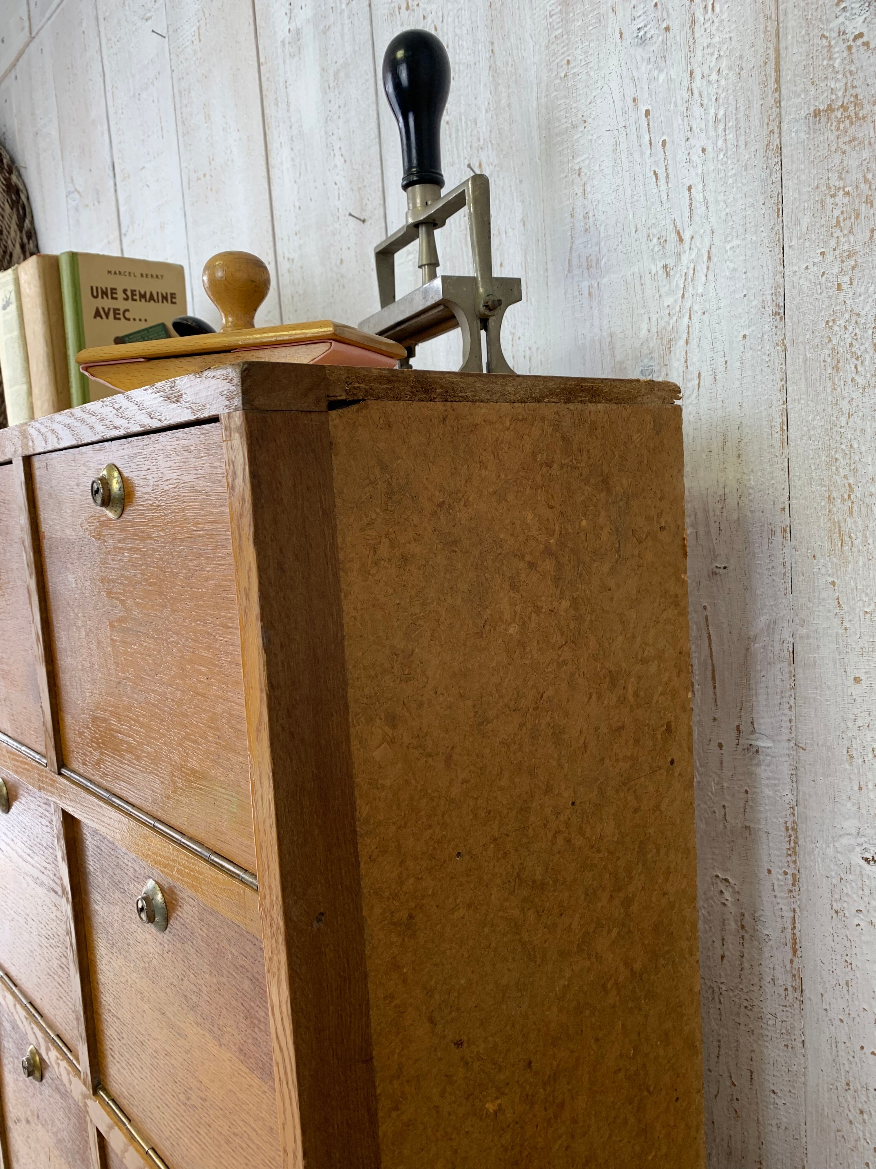 Vintage locker cabinet