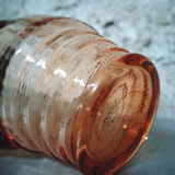 Pink glass pitcher rosaline type