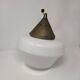 Vintage white ceiling light