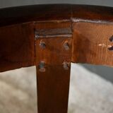 Set of 4 Gondola Chairs in Mahogany, Restoration period – Part 1, 19th century