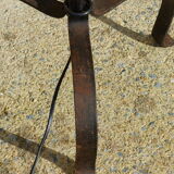 70s wrought iron lamppost