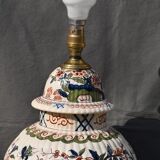 BIG LAMP IN DELFT DE DELFT polychrome decoration THE PARIS LAMPE