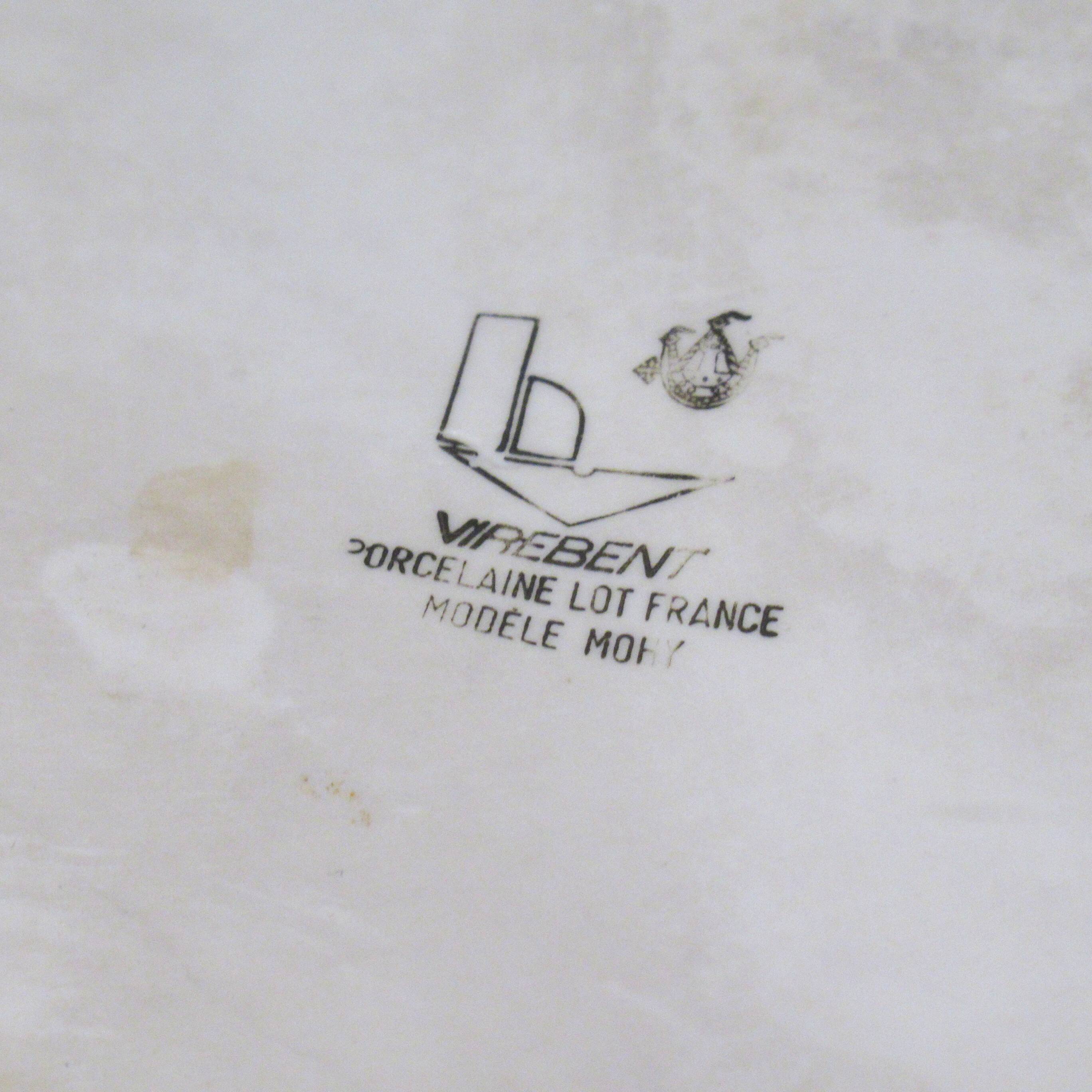 Yves Mohy Virebent porcelain cup 1970