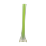 Vase en verre vert