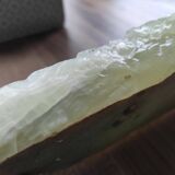 Raw natural jade stone ashtray