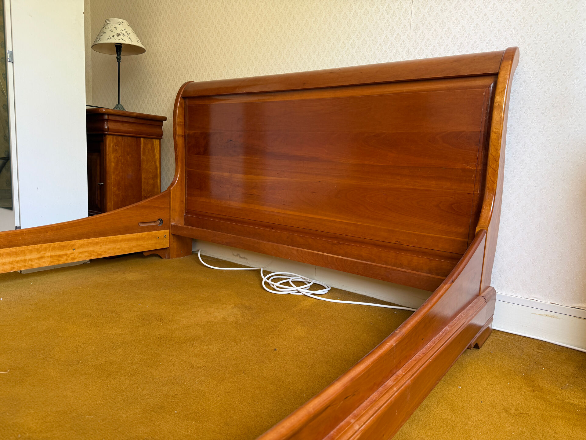 Bed and bedside tables