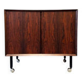 Mobile rosewood cabinet, Denmark 60s/70s, vntg, mid-c modern