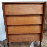 2 furniture or vintage boarding school bedside table