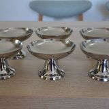 6 impeccables coupelles inox Guy Degrenne
