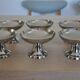 6 impeccable Guy Degrenne stainless steel bowls
