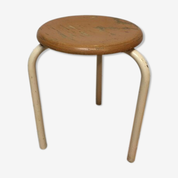 Vintage tripode stool 1960