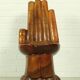Chaise-main, siège sculptural surréaliste (style années 1970)