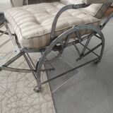 Wilson adjustable deck chair produced in 1871.