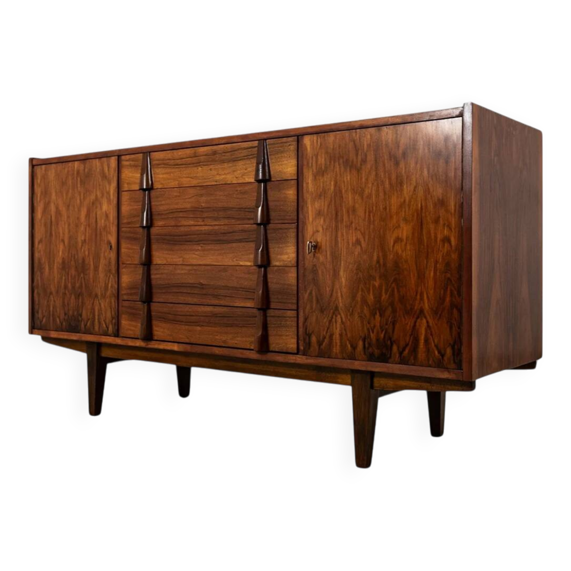 Vintage Sideboard By Rajmund Teofil Hałas, Poland, 1960’S