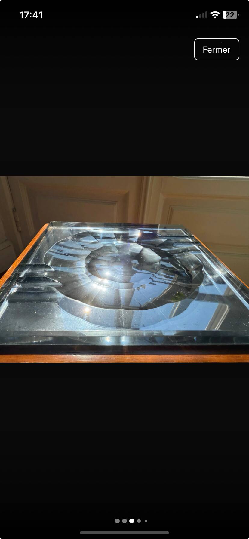 Vintage ashtray fountain