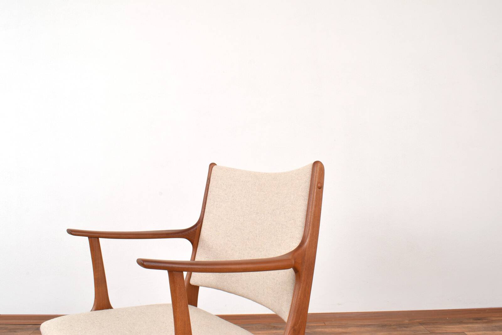Mid-Century Teak Dining Chairs by Johannes Andersen for Uldum Møbelfabrik