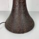 Midcentury brutalist Dutch ceramic mushroom floor lamp, 1960s