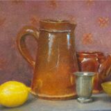 Nature morte huile sur toile