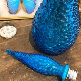 Turquoise blue Empoli decanter