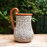 Terracotta pitcher