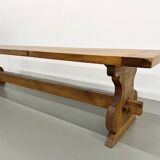 Pine bench, France, 1970